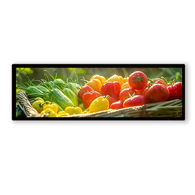 {{0} ch ଇଞ୍ଚ LCD ବାର୍ ପ୍ରଦର୍ଶନ ଡବଲ୍ ଫେସ୍ ସ୍କ୍ରିନ୍ |