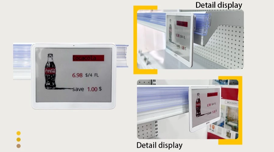 5.8 Inch Electronic Price Tag Extrusion Channel 5.8 Inch Electronic Price Tag Extrusion Channel